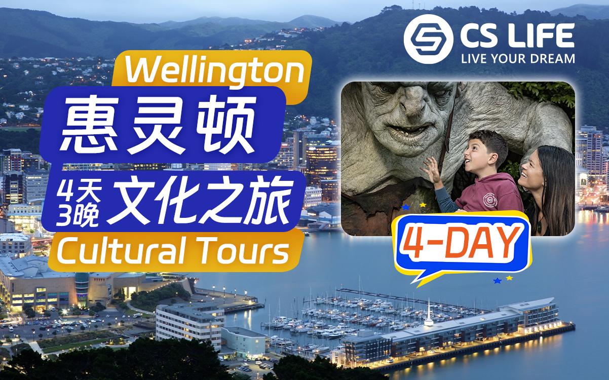 4D3N Wellington Culture Tour